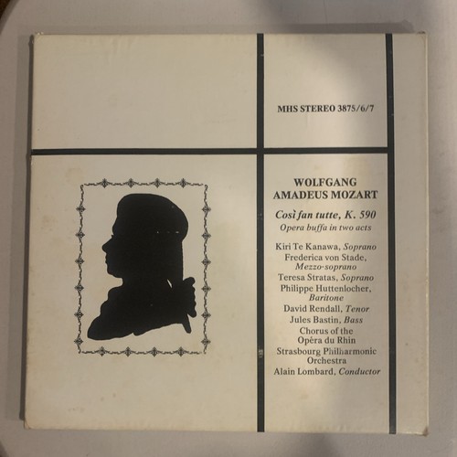 Mozart box set cosi - box,