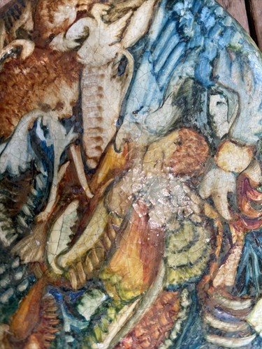 Bellissima pietra dipinta - , e