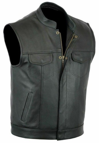 Gilet pelle sons - in,