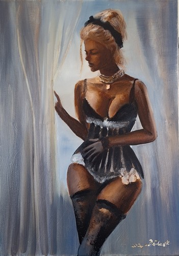 Dipinto olio originale - , oil
