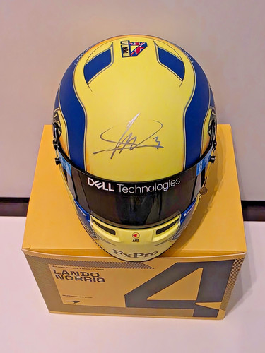 Casco lando norris scala 2 - casco, 1:2