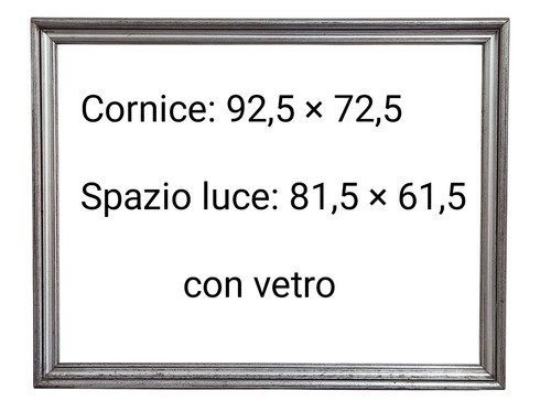 Cornice legno grigio - in,