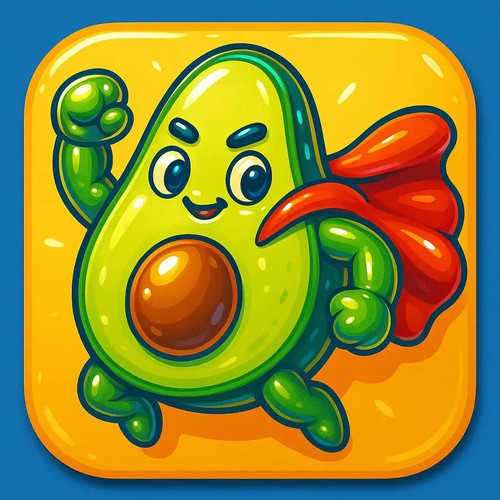 Adesivi supereroi avocado - supereroi, 9
