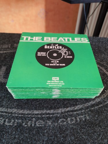 Beatles vinyl singles - beatles,
