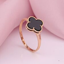 Anello oro rosa 585 fiore