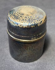 Vintage scatola tonda Porta