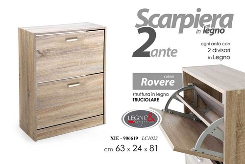 Scarpiera slim moderna ante - scarpiera,