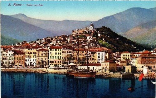 Cpa san remo citta vecchia - san,