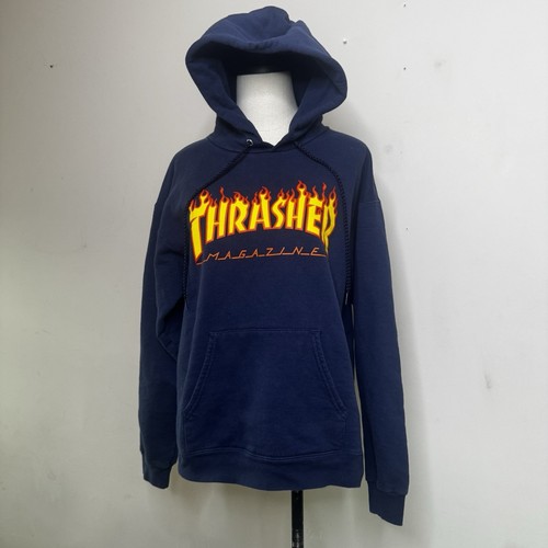 Y2k thrasher magazine felpa - thrasher,