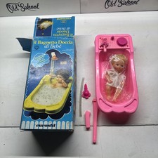 Eurostil Il Bagnetto Doccia di Bebè Bain Made in Italy 1979 Bambola Playset NEW