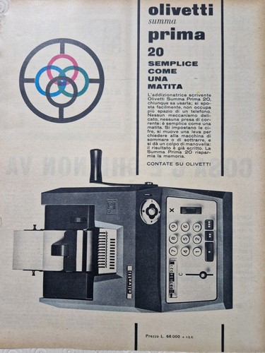 Pubblicità advert - '50,