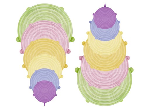 Coperchi silicone - 12, in