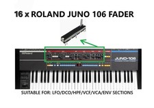 16x Roland Juno 106 Panel