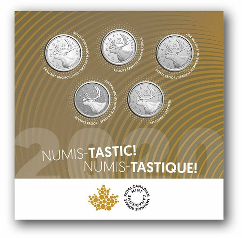 2020 canada numistastic - canada, 25