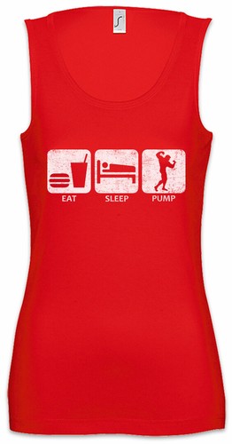Canotta donna eat sleep - canotta,