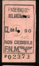 Biglietto Treno Ferrovia