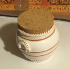 DERUTA Santucci Vaso Ceramica Tappo Sughero