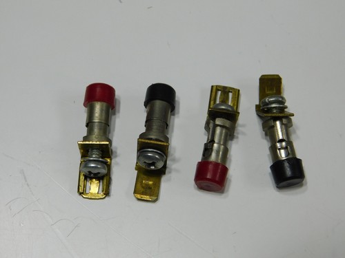 Terminali altoparlanti push - 4x,