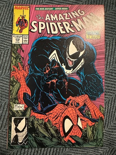 Marvel amazing spider man 316 - marvel, #316