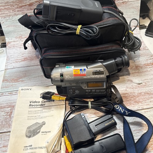 Handycam sony ccd 820 - sony, ccd-tr