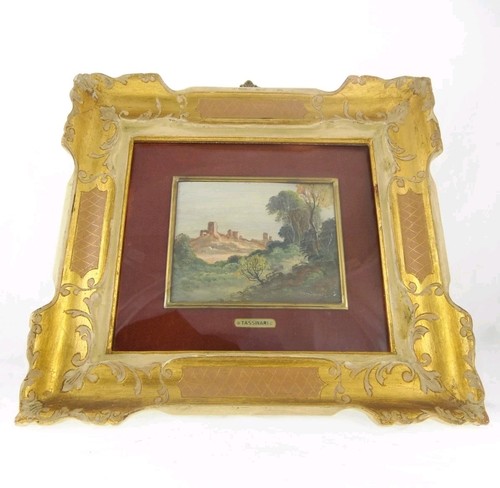 Dipinto olio paesaggio