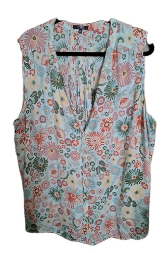 Top donna floreale scollo - a, v