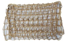 Beige Rete Elastico bagagliaio per Renault Megane II SW 2002-2008 Portaoggetti O