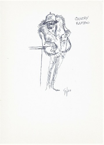 Disegno originale gipi - disegno, 80