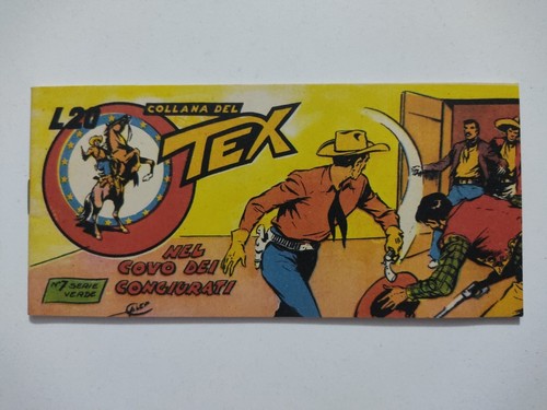 Tex striscia serie - serie, verde