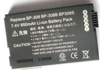 Batteria per Canon BP-310 BP310 HV10 M5 MVX4 Optura 600