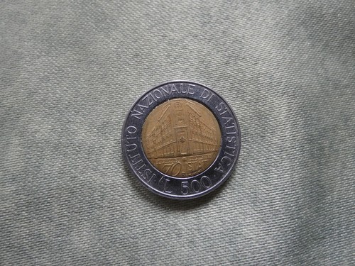 Moneta italia 500 - italia, lire