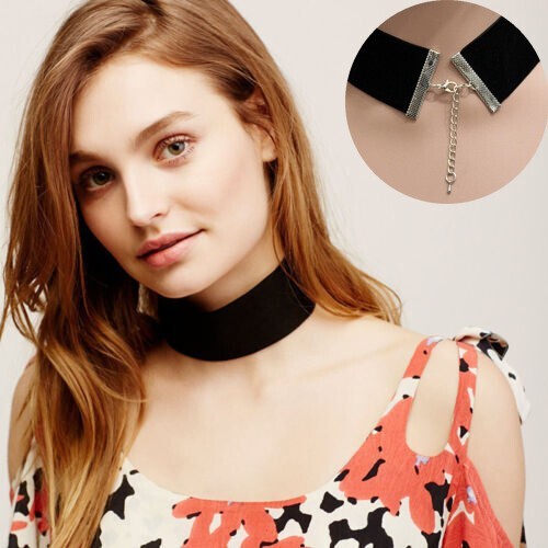Collana nastro gotico vintage - gotico,