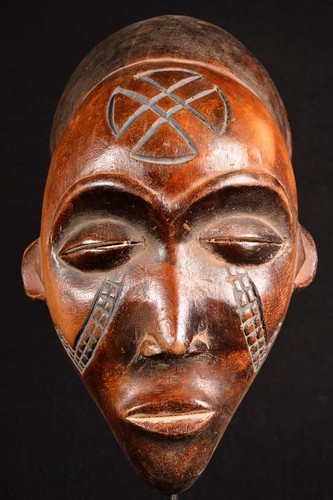 Autentica maschera chokwe - un'autentica,