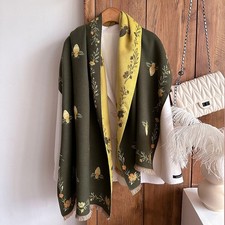 Sciarpa scialle reversibile