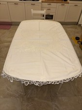Oval Cotton Tablecloth with