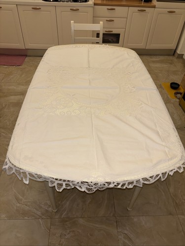 Tovaglia cotone ovale - in,
