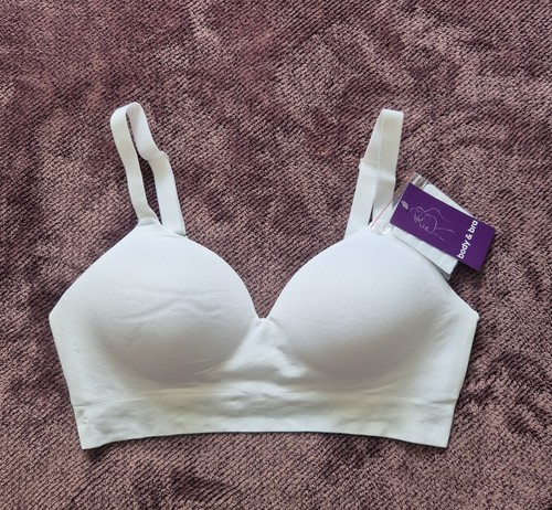 Body bra reggiseno - bra, bianco