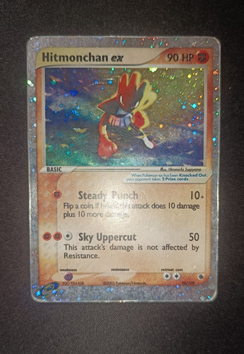 Pokemon hitmonchan 109 - ex, 98/109