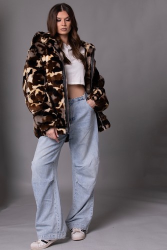 Cappotto lusso pelliccia - cappotto, di