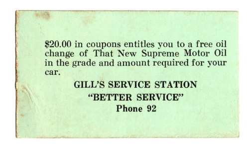 C1910 20s gill s service - gill's,