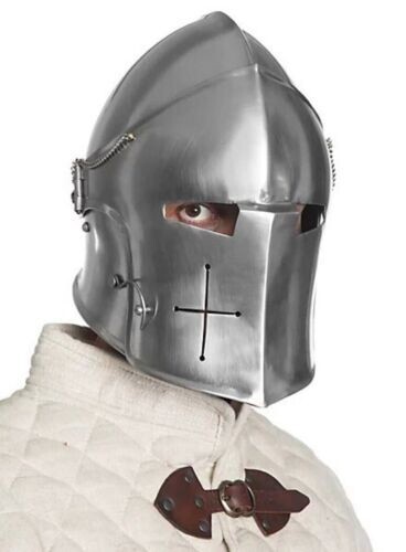 Elmetto barbuta medievale - elmetto,