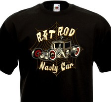 T-Shirt RAT ROD Nasty Car Hot