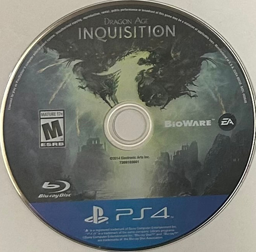 Dragon age inquisition ps4 - dragon,