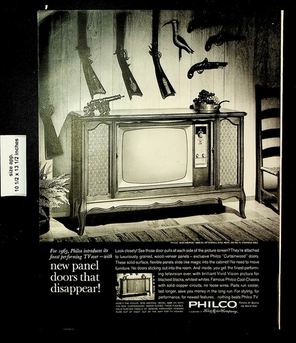 Pannello tenda philco 1962 - pannello,