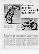advertising Pubblicità MOTO MICROMODELLI PROTAR 1971-T.PROVINI KIT MONTAGGIO