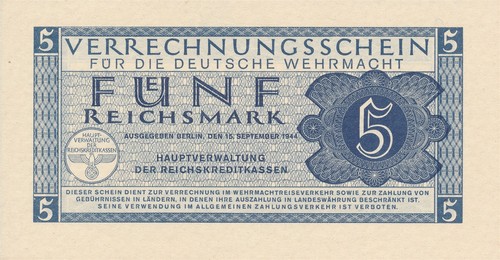 Currency germany 1942 - germany, ww2