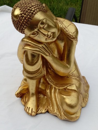 Resting buddha statue - buddha,