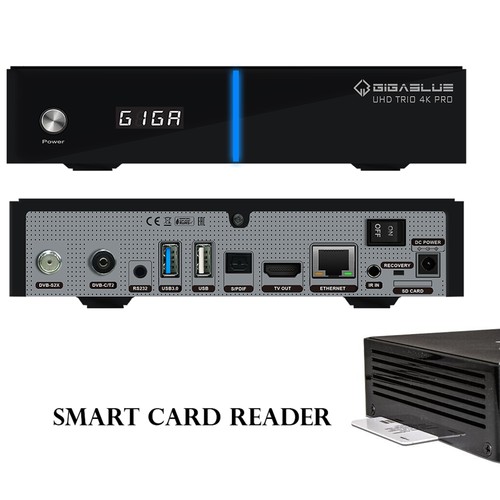 Gigablue uhd trio pro - trio, 4k