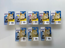 CARTUCCE ORIGINALI EPSON per R2880 -- T0962 T0963 T0964 T0966 T0967 T0968