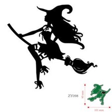 Halloween sexy strega scopa